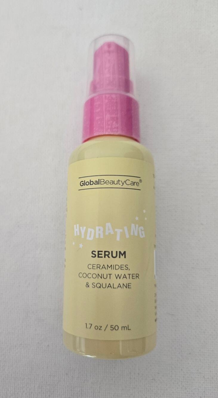 Global Beauty Care Hydrating Serum Ceramides Coconut Water Squalane 1.7 oz